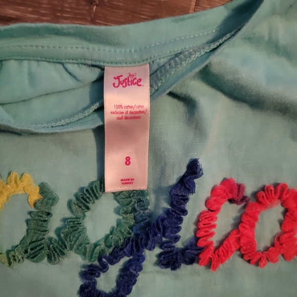 Bundle lot (3pc)‎ Justice Spring/Summer clothes size 8,  girls clothing,… - Picture 4 of 7